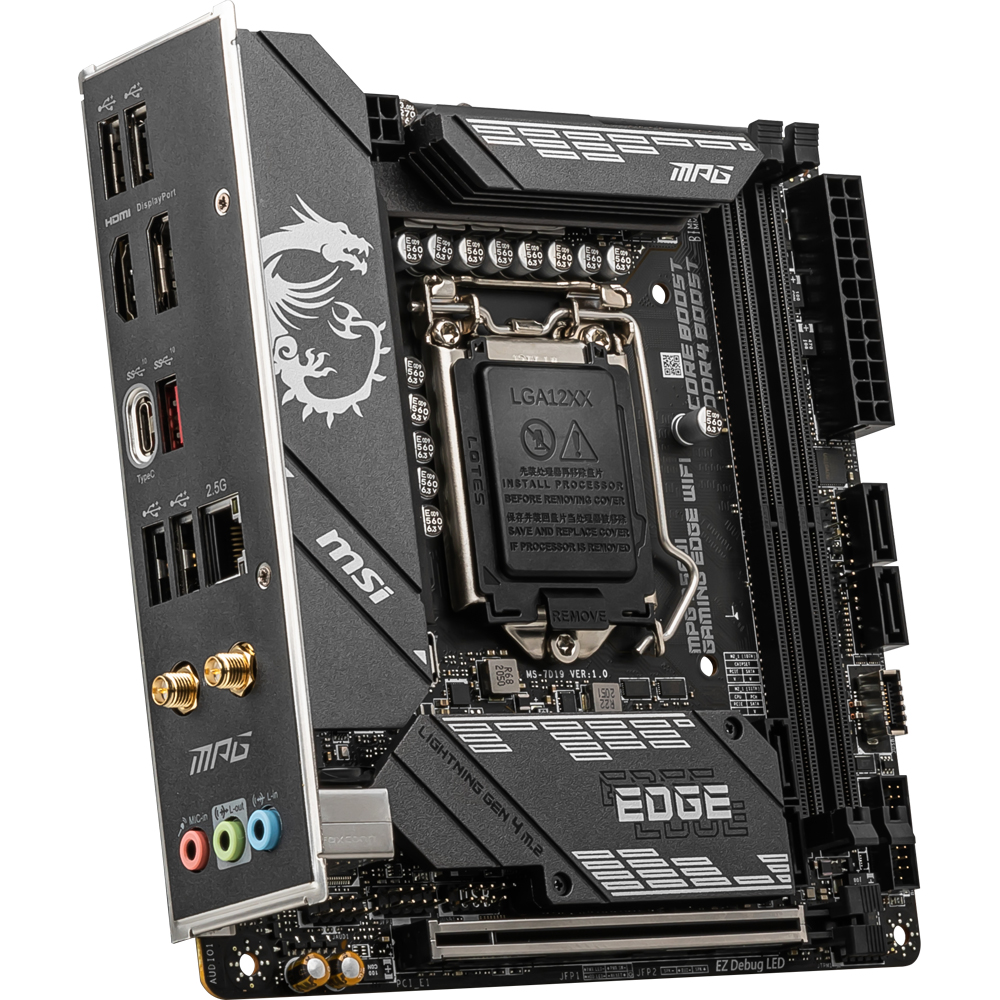 ブラックデザインのZ590マザーボード「MEG Z590 UNIFY」、コンパクトで 